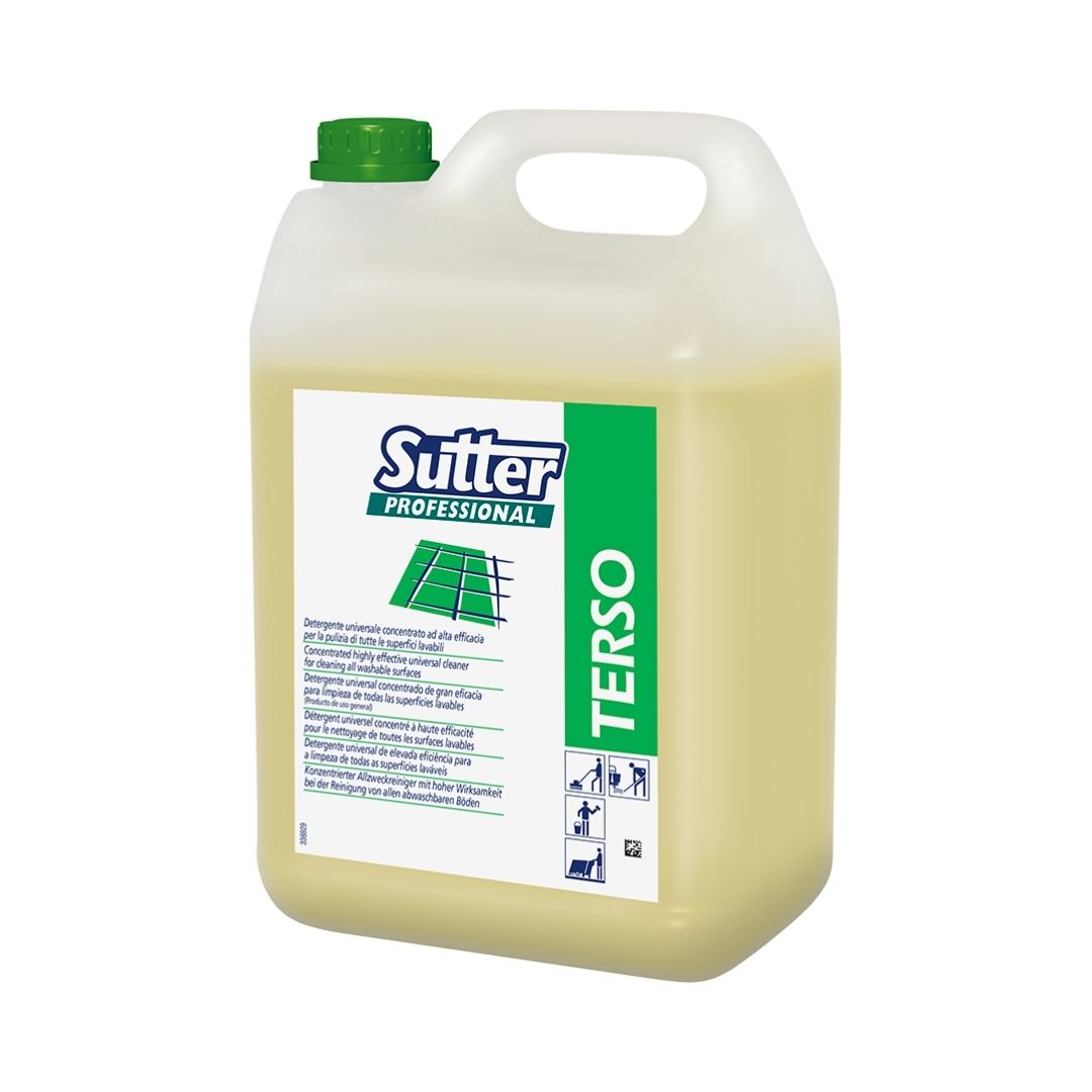 Sutter Terso - Detergente universal concentrado para limpeza de superfícies laváveis