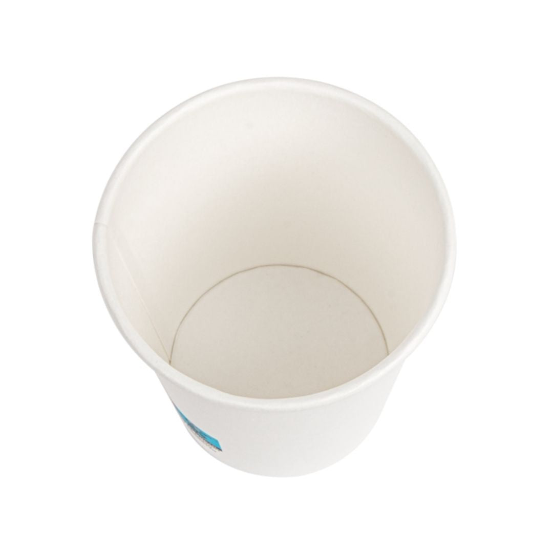 Garcia de Pou Copo de Cartolina Branco 240 ml para Bebidas Quentes