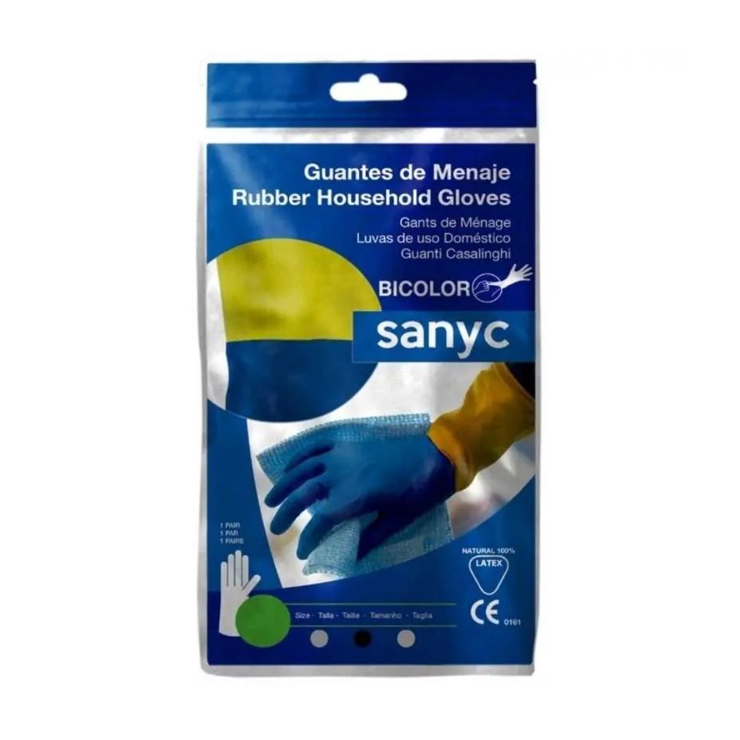 Luvas Menage Bicolor - Sanyc Extra tam. S