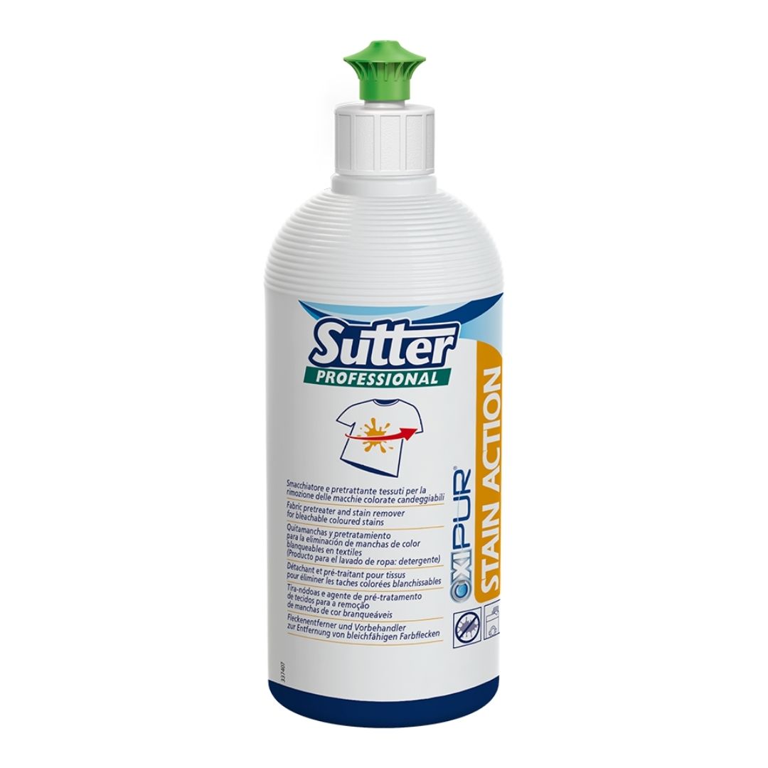 Sutter Stain Action - Tira-Nódoas Pré-Tratamento para Tecidos com Remoção de Manchas Branqueáveis