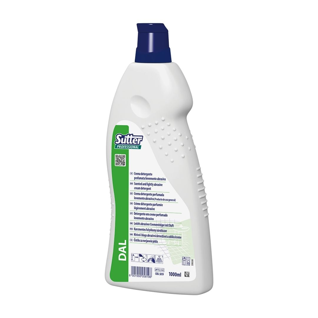 Sutter DAL Creme Detergente Abrasivo Perfumado para Limpeza de Superfícies de Banho