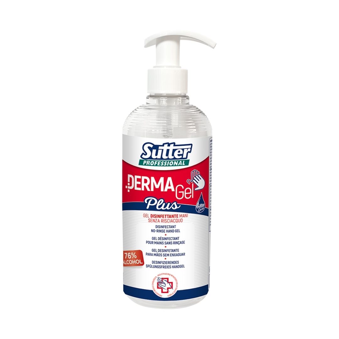 Sutter Dermagel Plus Gel - Desinfetante para Higienização das Mãos sem Enxaguar