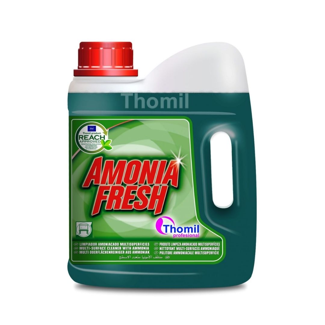 Thomil Amonia Fresh – Detergente amoniacado multisuperfícies com aroma a pinho