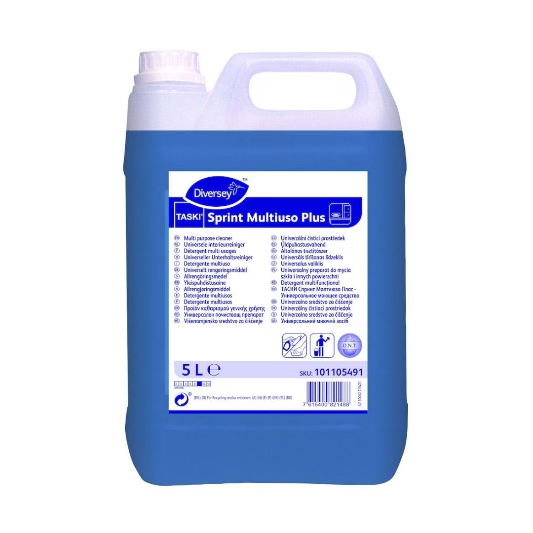 Diversey Taski Sprint Multiuso Plus - Detergente multiusos pronto a usar para superfícies modernas