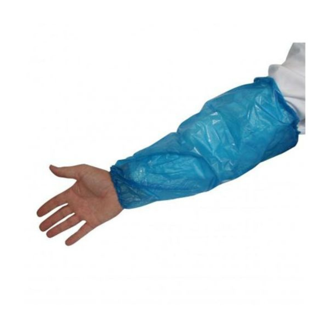 Manguitos em polietileno para proteção do antebraço