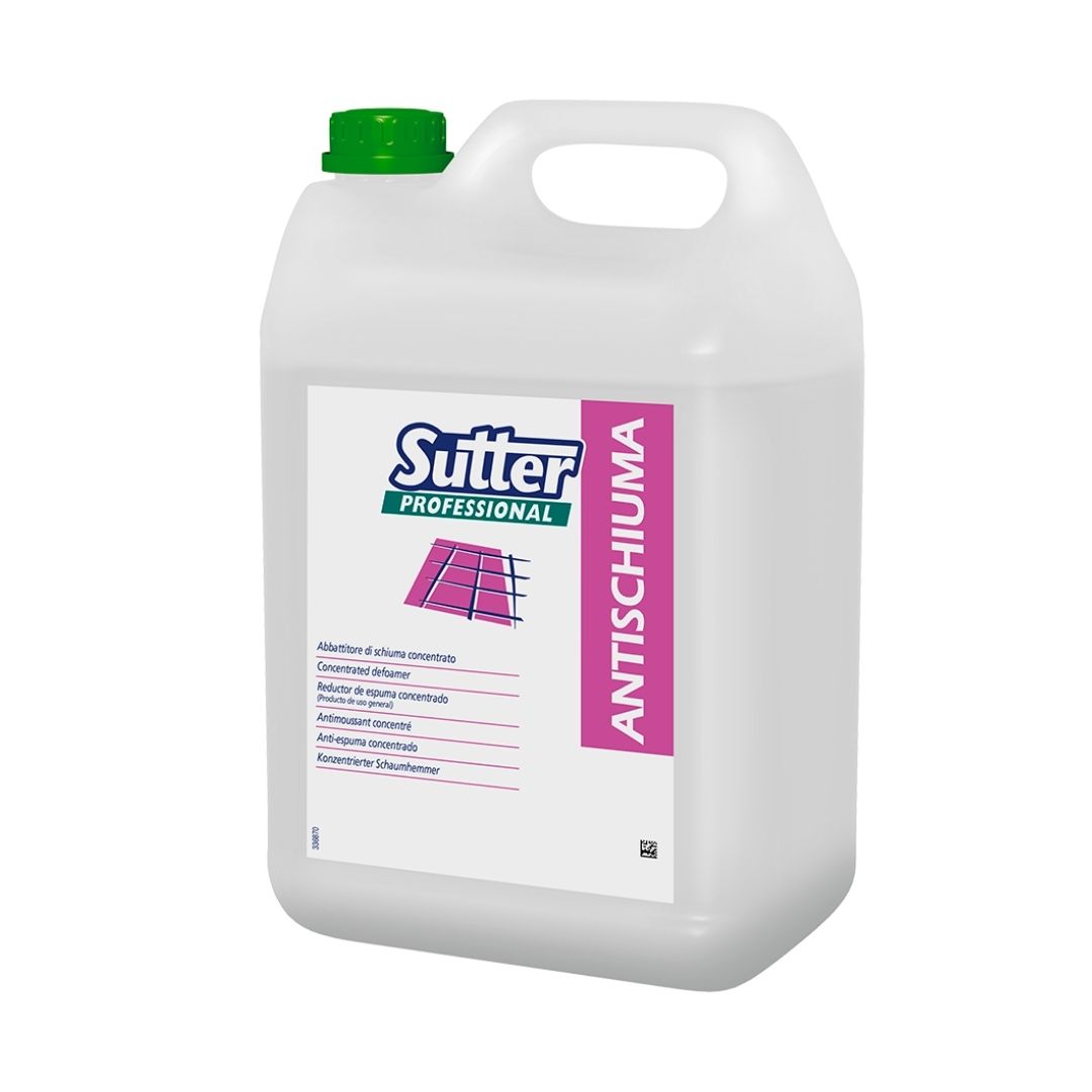 Sutter Antischiuma - Redutor de espuma concentrado para máquinas de limpeza