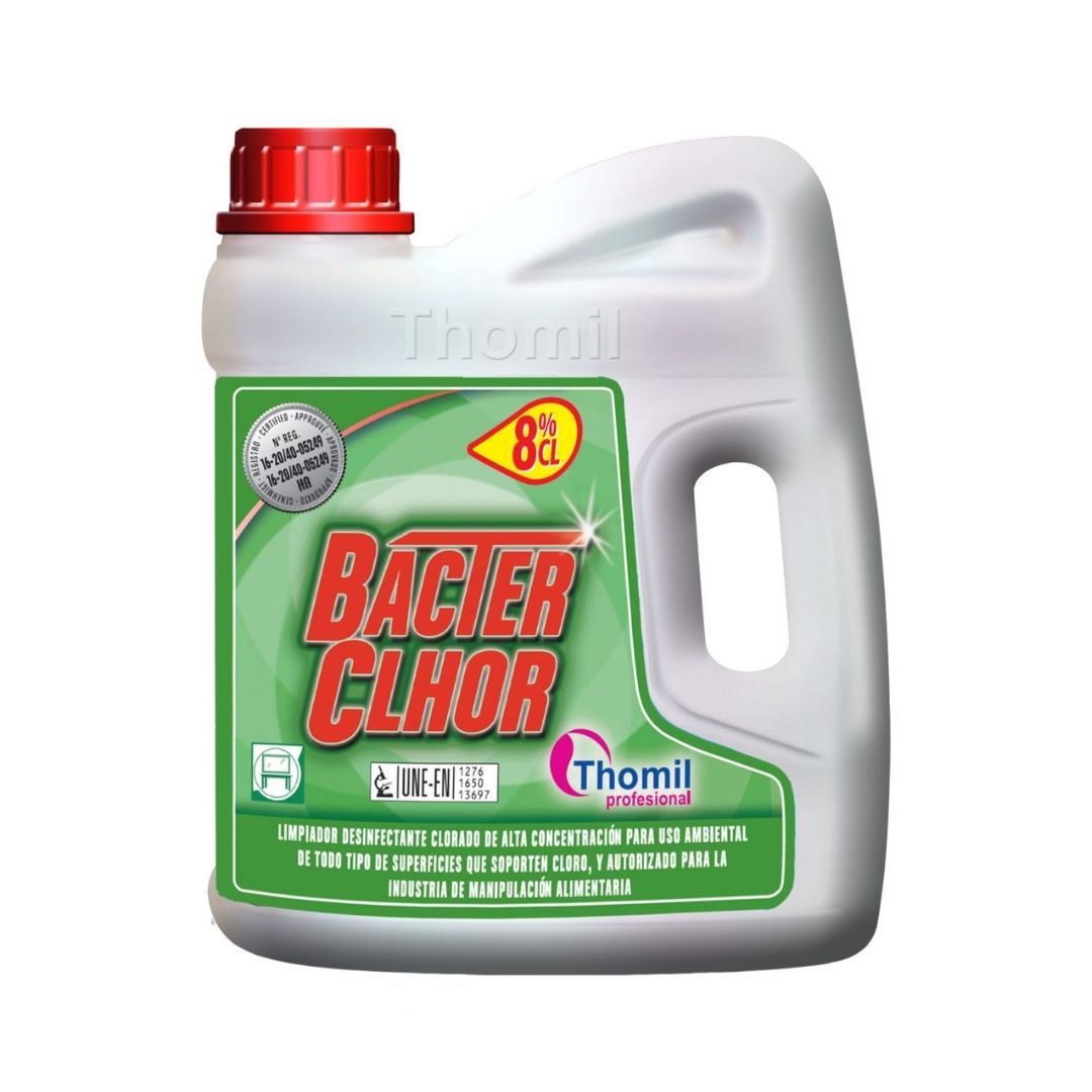 Thomil Bacter Chlor – Desinfetante clorado concentrado para superfícies e equipamentos