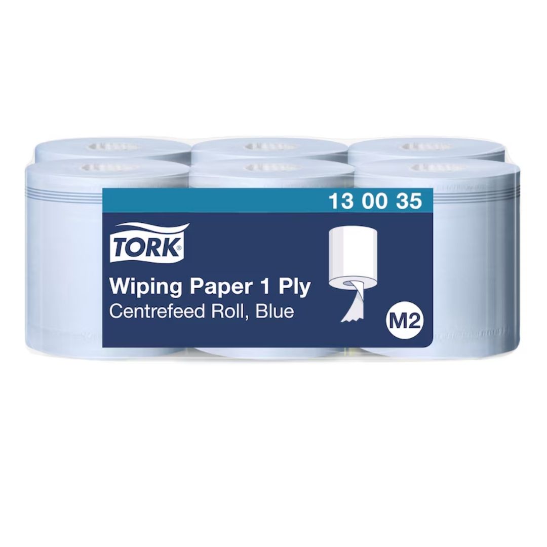 Tork 130035 – Papel de Remoção Alimentação Central Azul Sistema M2