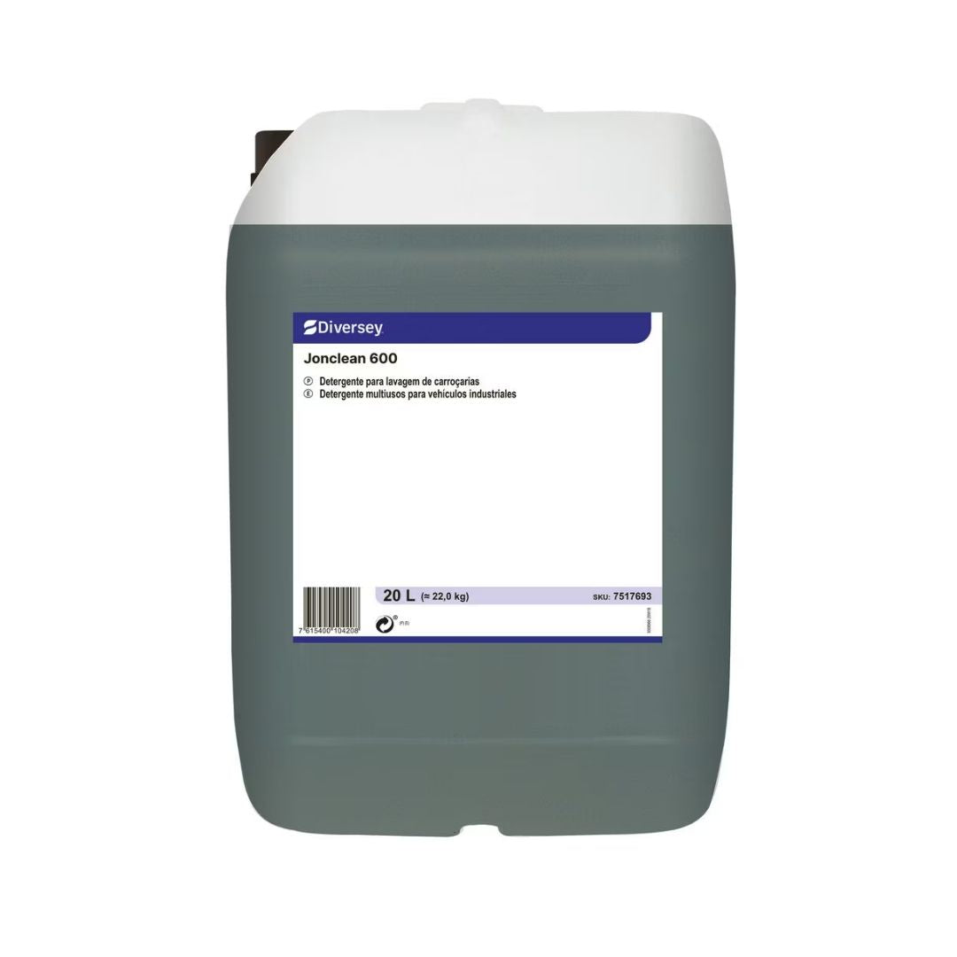 Diversey Jonclean 600 - Detergente alcalino para lavagem de carroçarias com baixa espuma