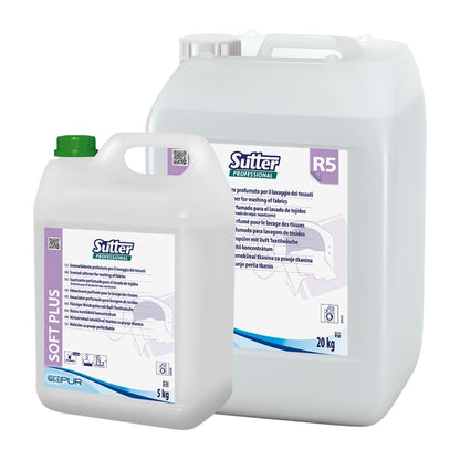 Sutter Soft Plus amaciador perfumado para tecidos com fragrância floral de longa duração
