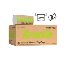 Renovagreen Toalha de Mão Zig-Zag 2 Folhas