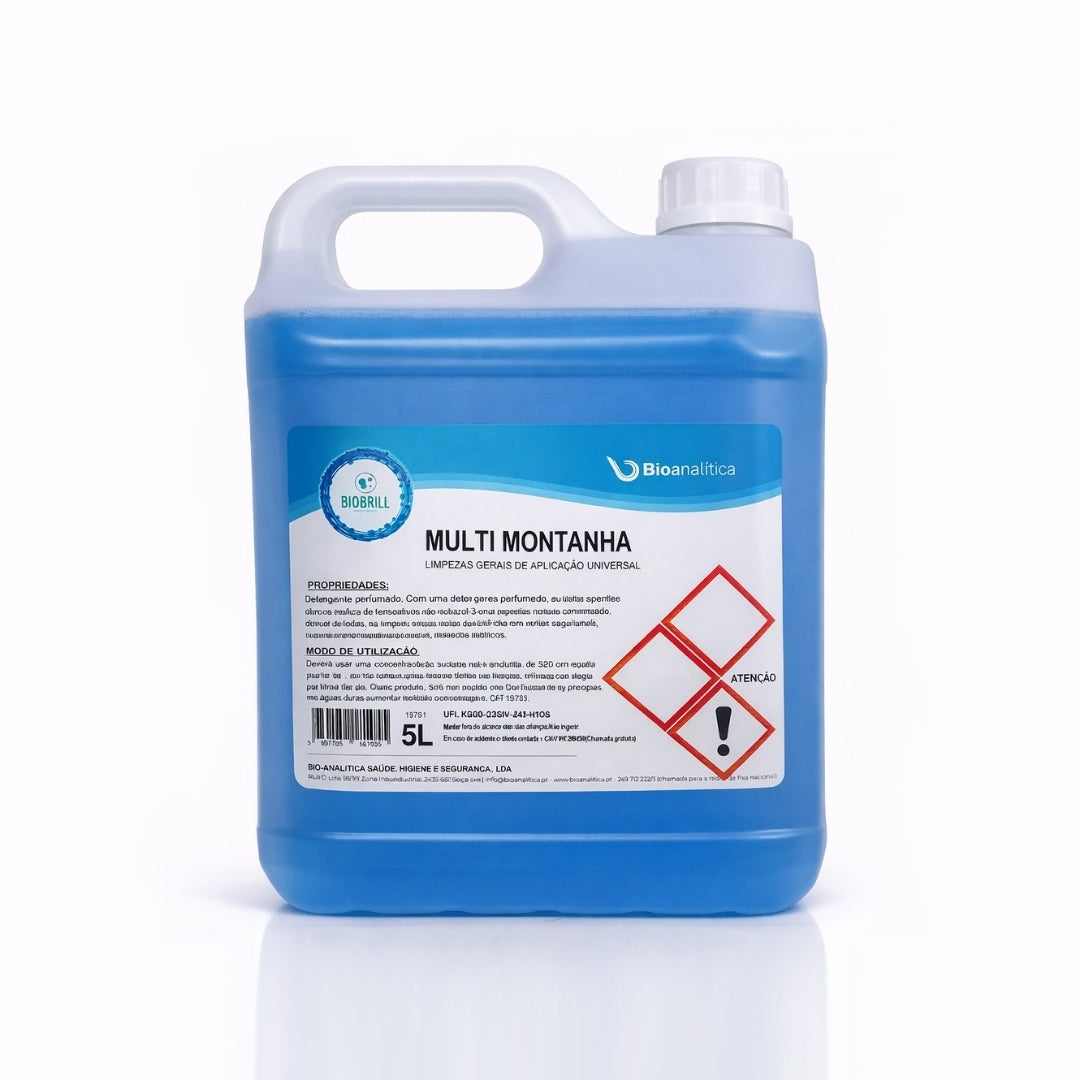BioBrill Multi Montanha – Detergente Multisuperfícies Neutro – Bioanalítica