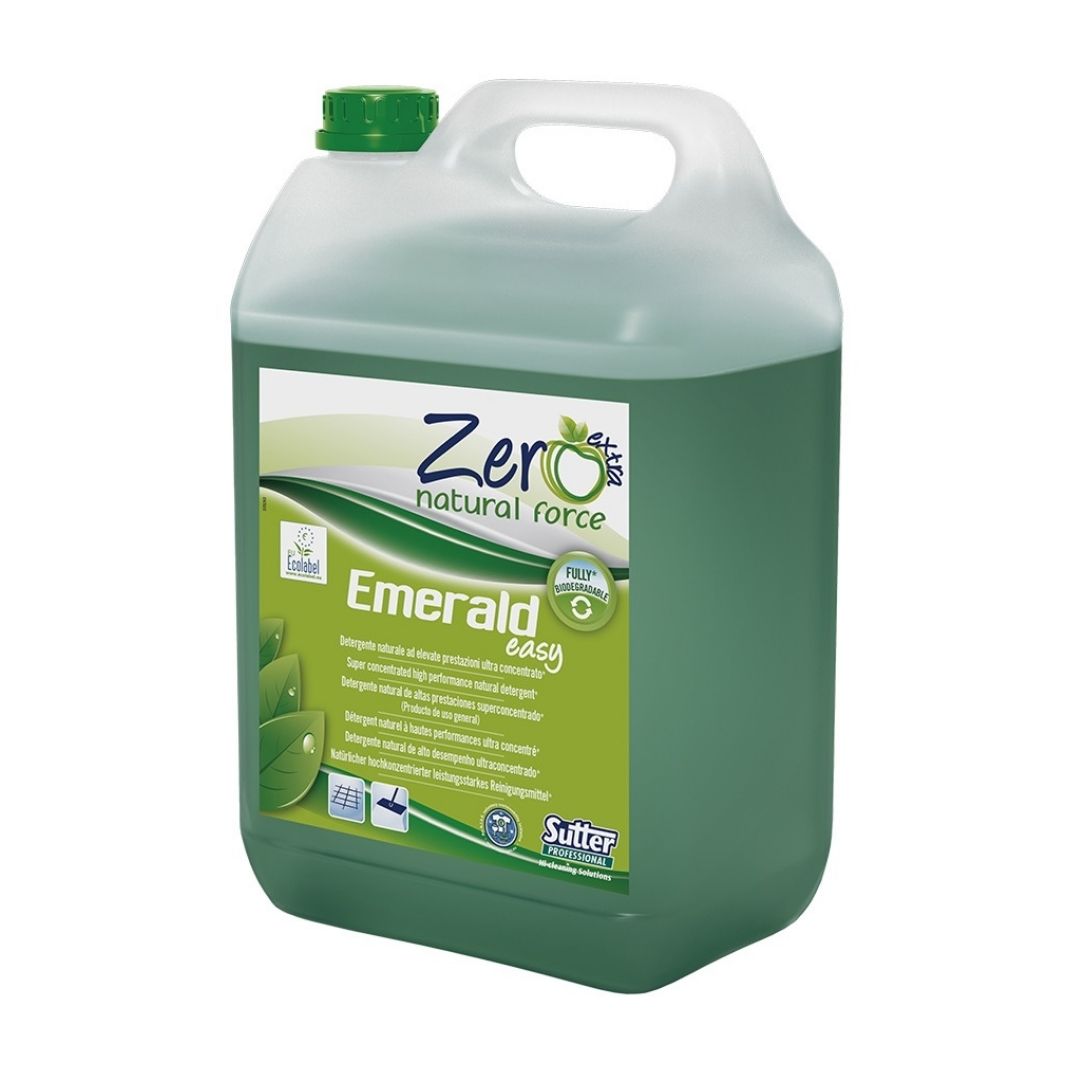 Sutter Emerald Easy Ecolabel - Detergente Desengordurante Natural Superconcentrado para Superfícies Duras