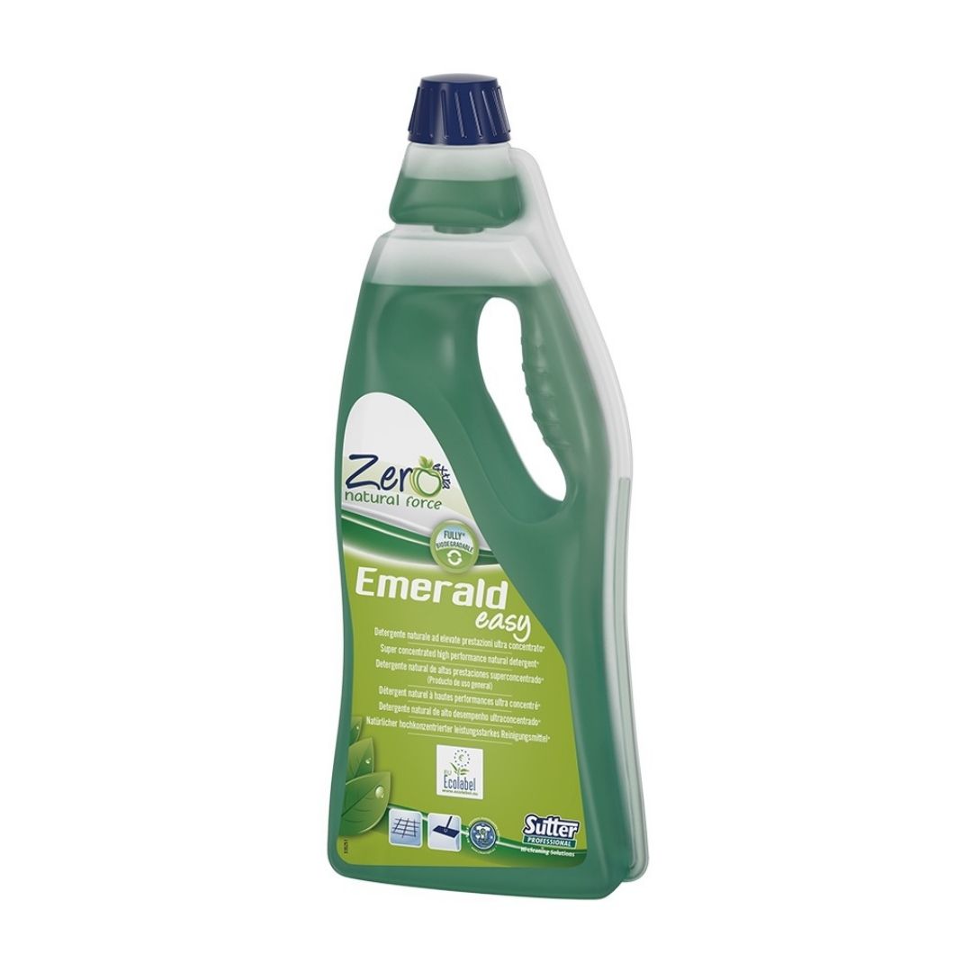 Sutter Emerald Easy Ecolabel - Detergente Desengordurante Natural Superconcentrado para Superfícies Duras
