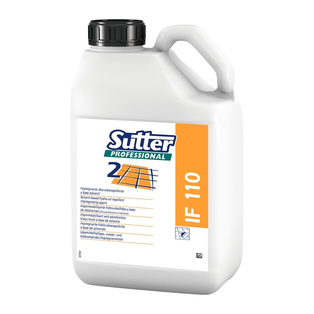 Sutter IF 110 - Impermeabilizante para Pavimentos Porosos de Tijoleira e Pedra Natural com Alto Poder Hidro-Repelente