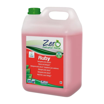 Sutter Ruby detergente anticalcário natural perfumado para casas de banho e superfícies laváveis