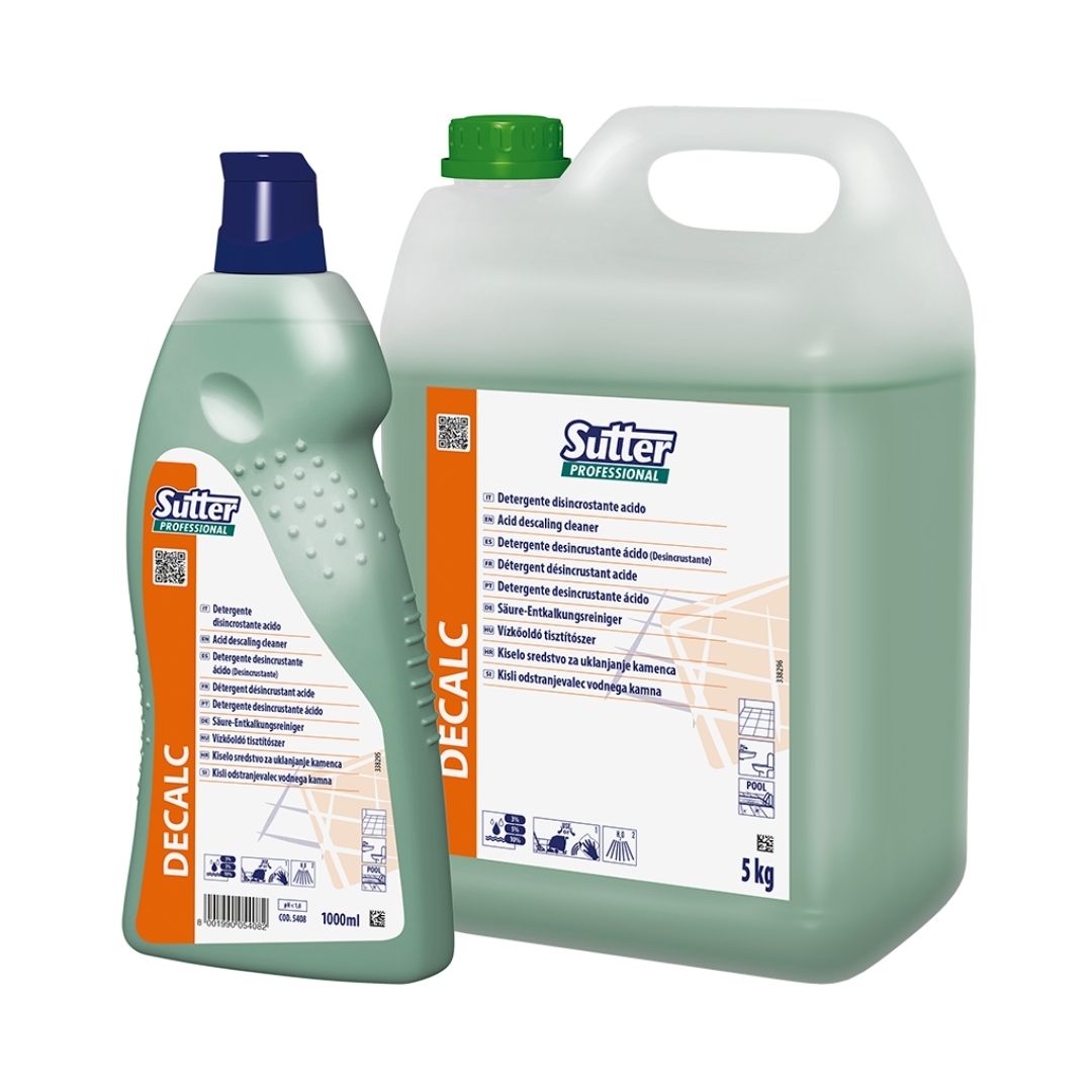 Sutter Decalc - Detergente Desincrustante Ácido para Remoção de Calcário
