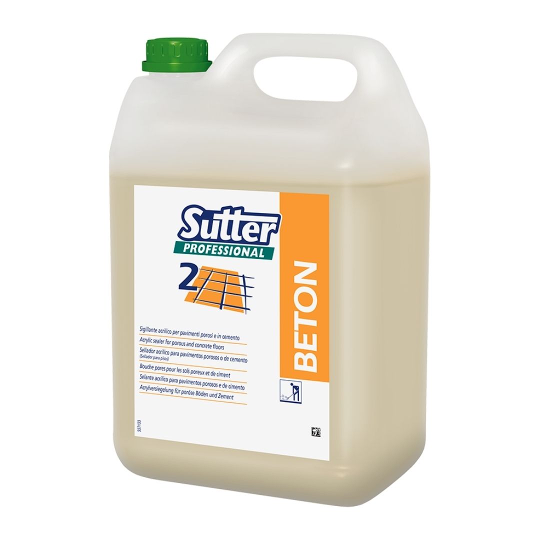 Sutter Beton - Selante acrílico para pavimentos de cimento e superfícies porosas