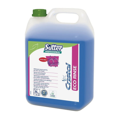 Sutter Eco Rinse abrilhantador neutro ecológico para máquinas de lavar loiça e fornos com auto limpeza