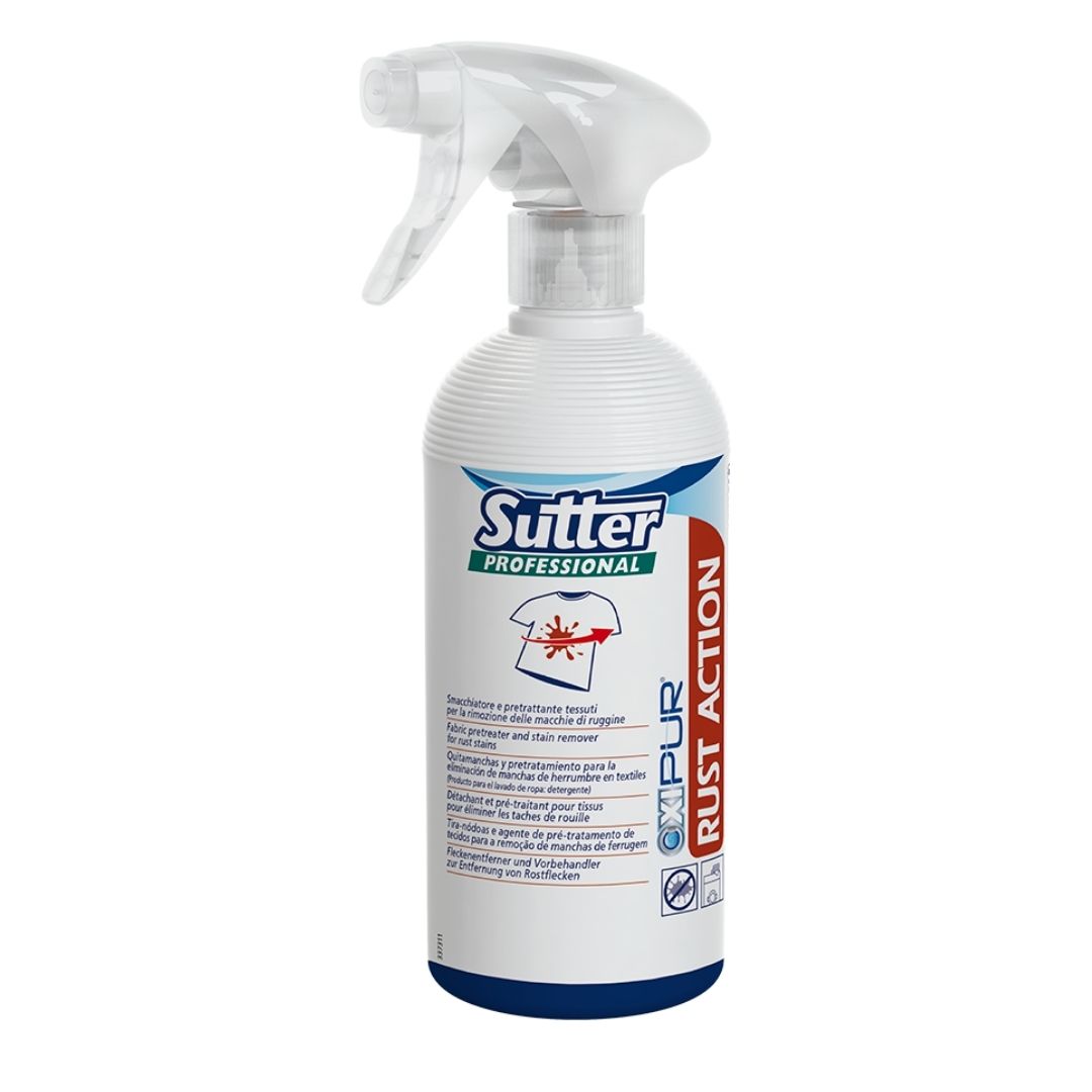 Sutter Rust Action - Tira-Nódoas Líquido de Pré-Tratamento para Remoção de Manchas de Ferrugem em Tecidos