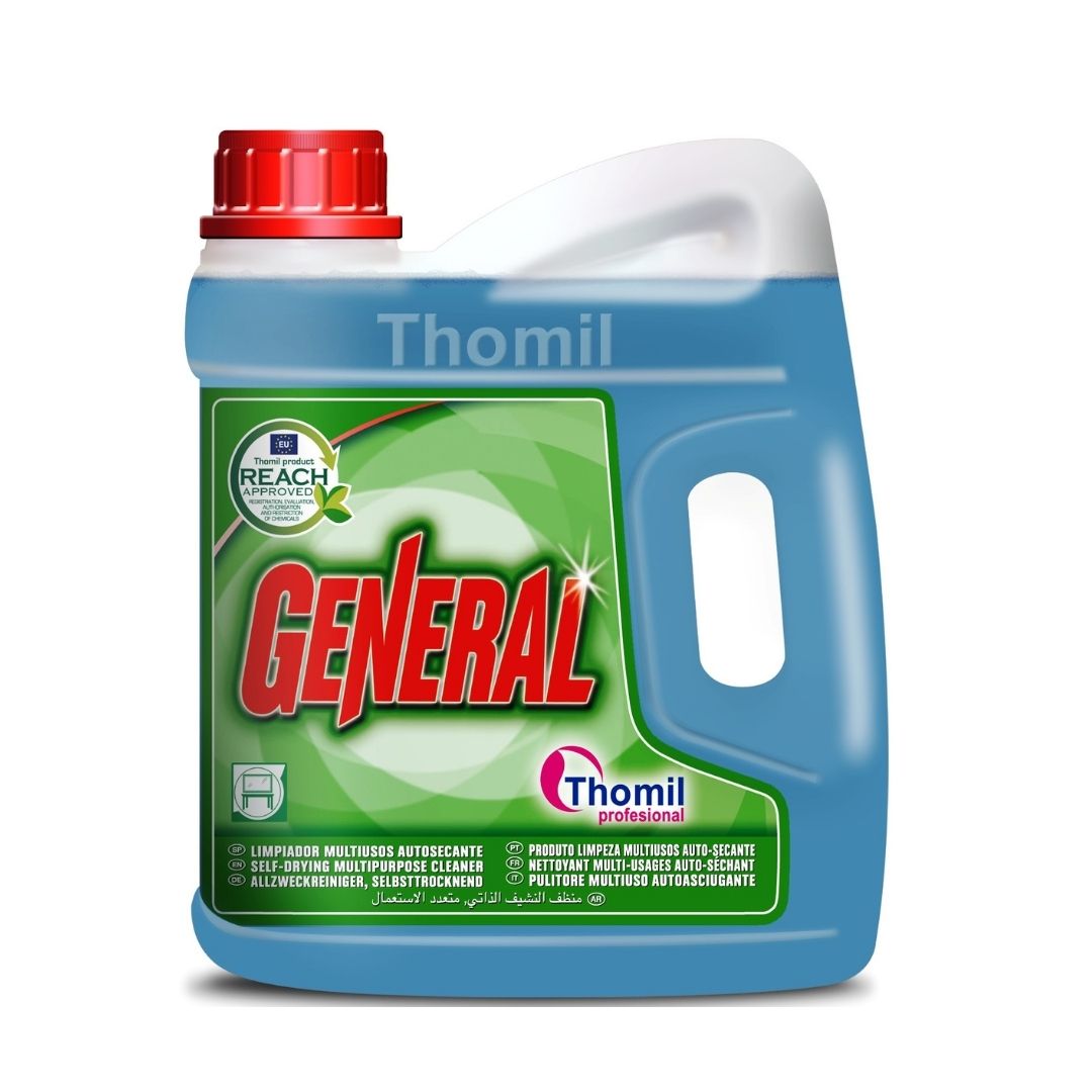 Thomil General – Limpa Superfícies Universal com Bioálcool e Secagem Rápida