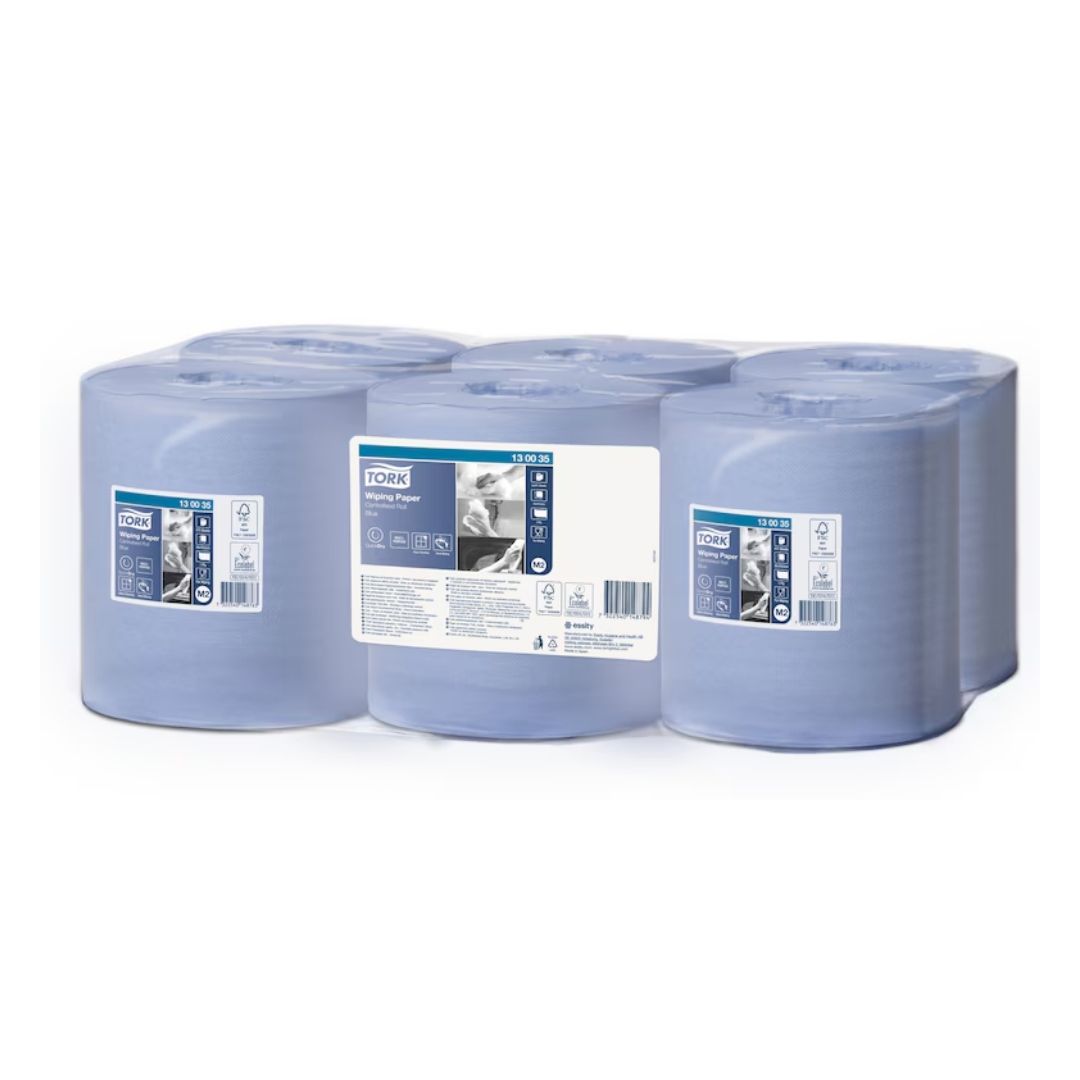 Tork 130035 – Papel de Remoção Alimentação Central Azul Sistema M2