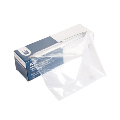 MANGAS TRANSPARENTES 53.5CM LPDE 100UNI