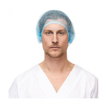 Touca clip em polipropileno para proteção capilar em Embalagens de 100 Unidades