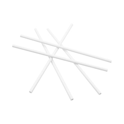 Garcia de Pou Palhinhas Direitas de Papel Branco 20 cm FSC