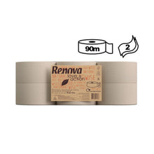 Renova Papel Higiénico Love & Action Jumbo 2 Folhas 90m