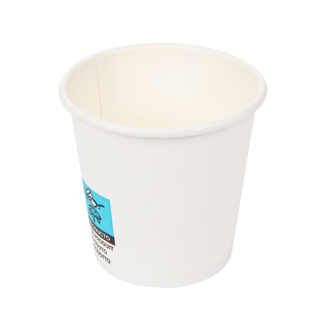 Garcia de Pou Espresso Copo de Cartolina Branco para Bebidas Quentes 55 ml