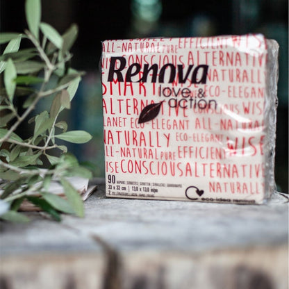 Renova Guardanapo Love & Action 33x33 2 Folhas