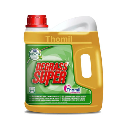 Thomil Degrass Super – Desengordurante Alcalino Adesivo para Fornos, Exaustores e Superfícies com Gorduras Queimadas
