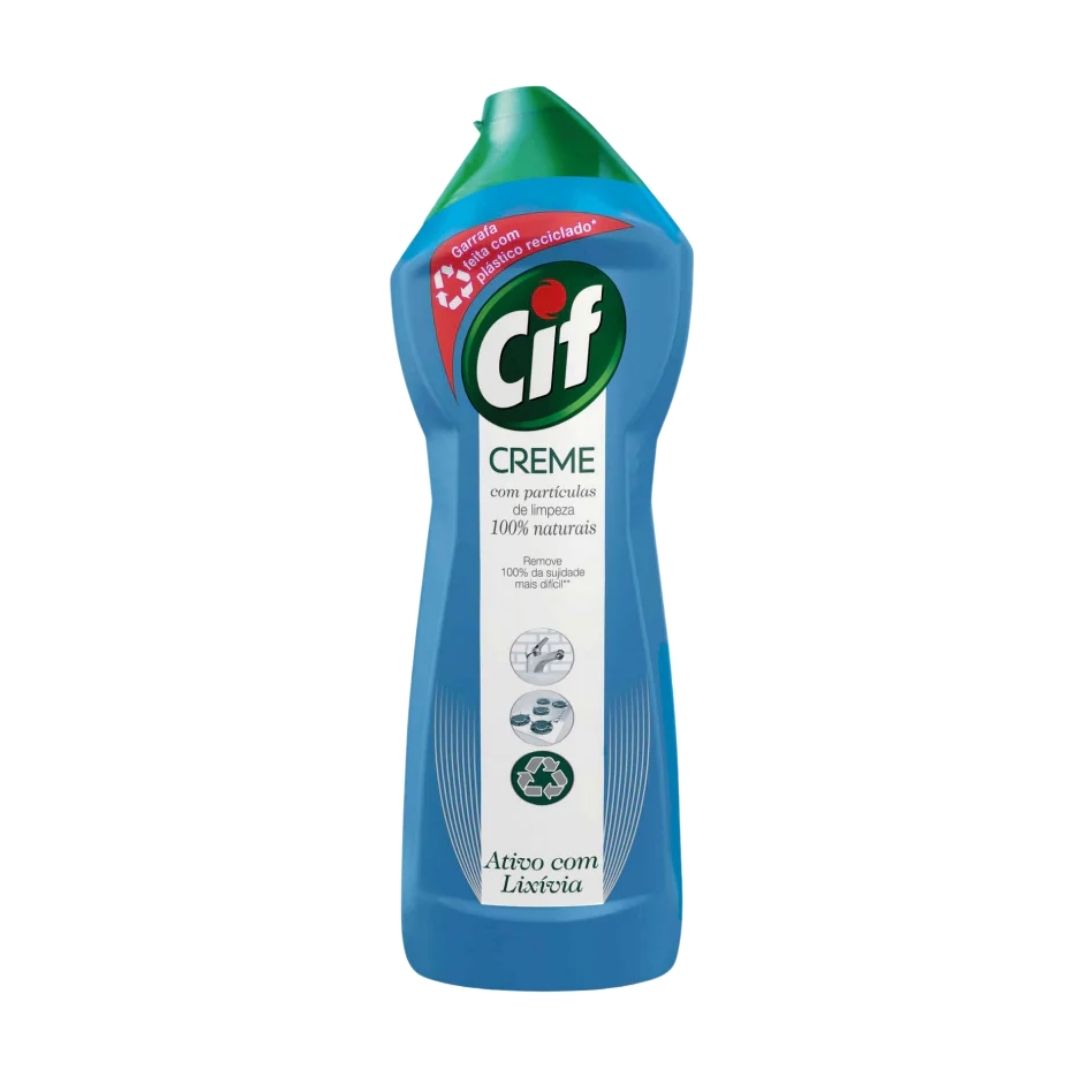 Cif Creme com Lixívia Verde 500ml