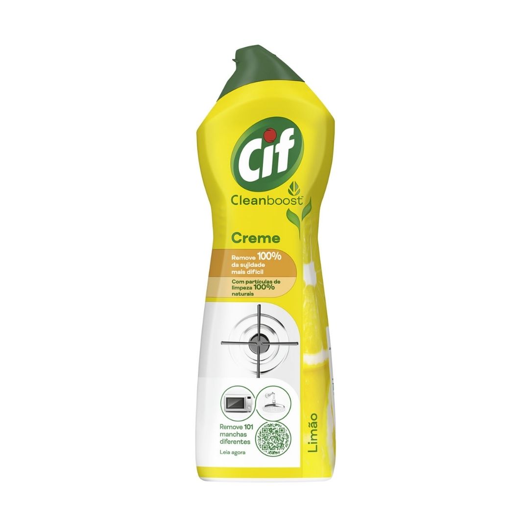 CIF Creme limpeza Limão 500 ml