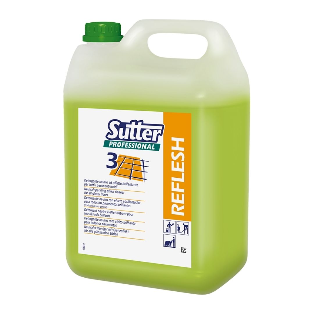 Sutter Refresh - Detergente neutro com efeito brilhante para pavimentos polidos