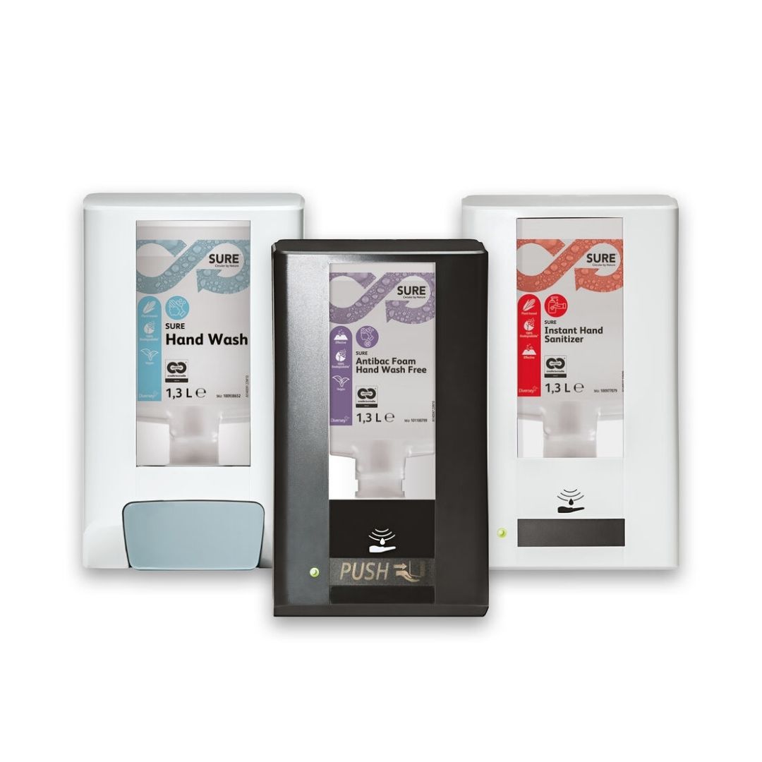 Diversey Doseador Manual IntelliCare para Higiene das Mãos com Sistema Versátil