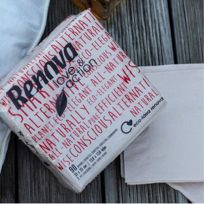 Renova Guardanapo Love & Action 33x33 2 Folhas