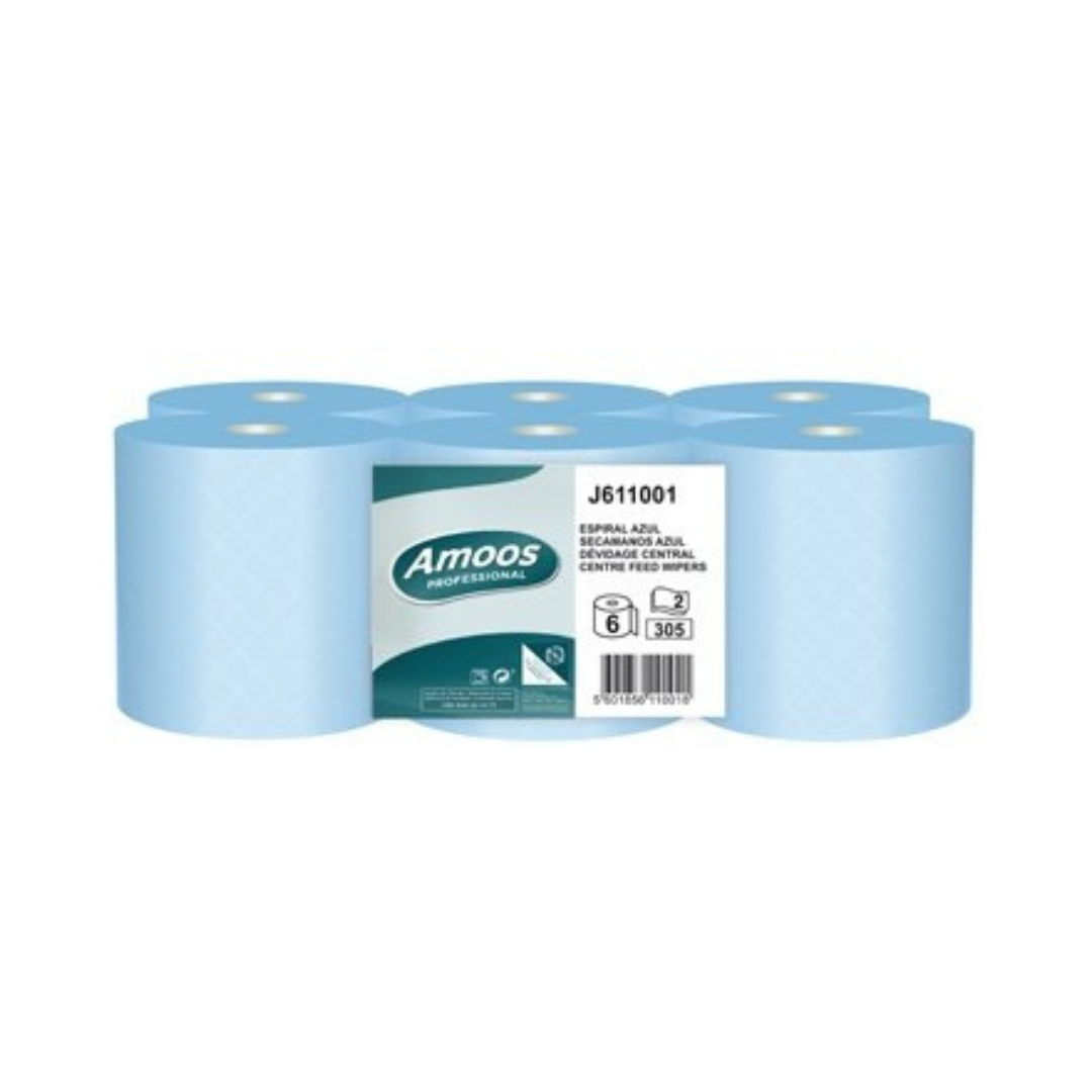 Amoos Toalha de Mão Azul Extração Central 100m