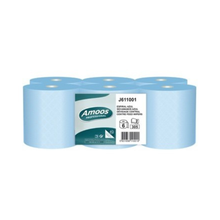 Amoos Toalha de Mão Azul Extração Central 100m