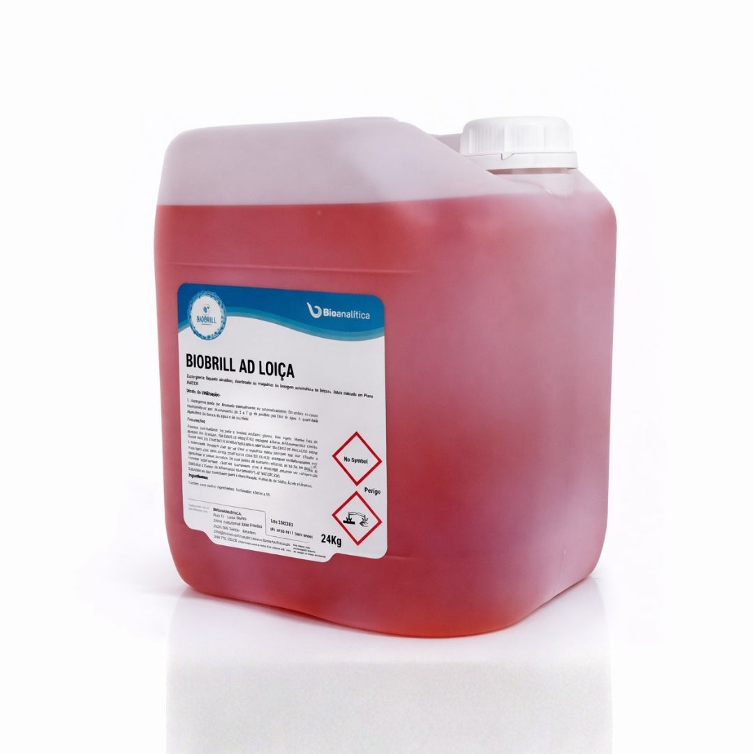 BioBrill AD Loiça – Detergente Alcalino Clorado para Máquinas de Lavar Loiça