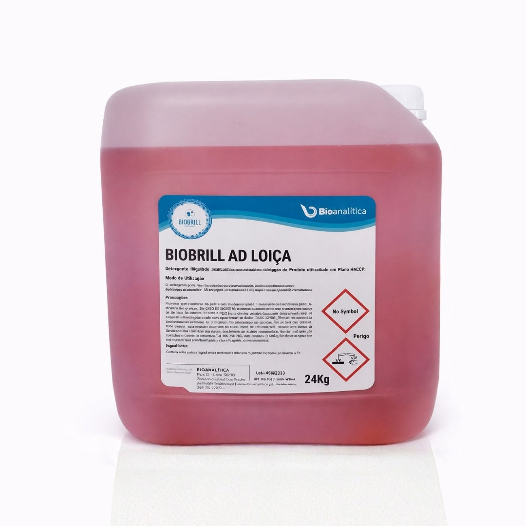 BioBrill AD Loiça – Detergente Alcalino Clorado para Máquinas de Lavar Loiça