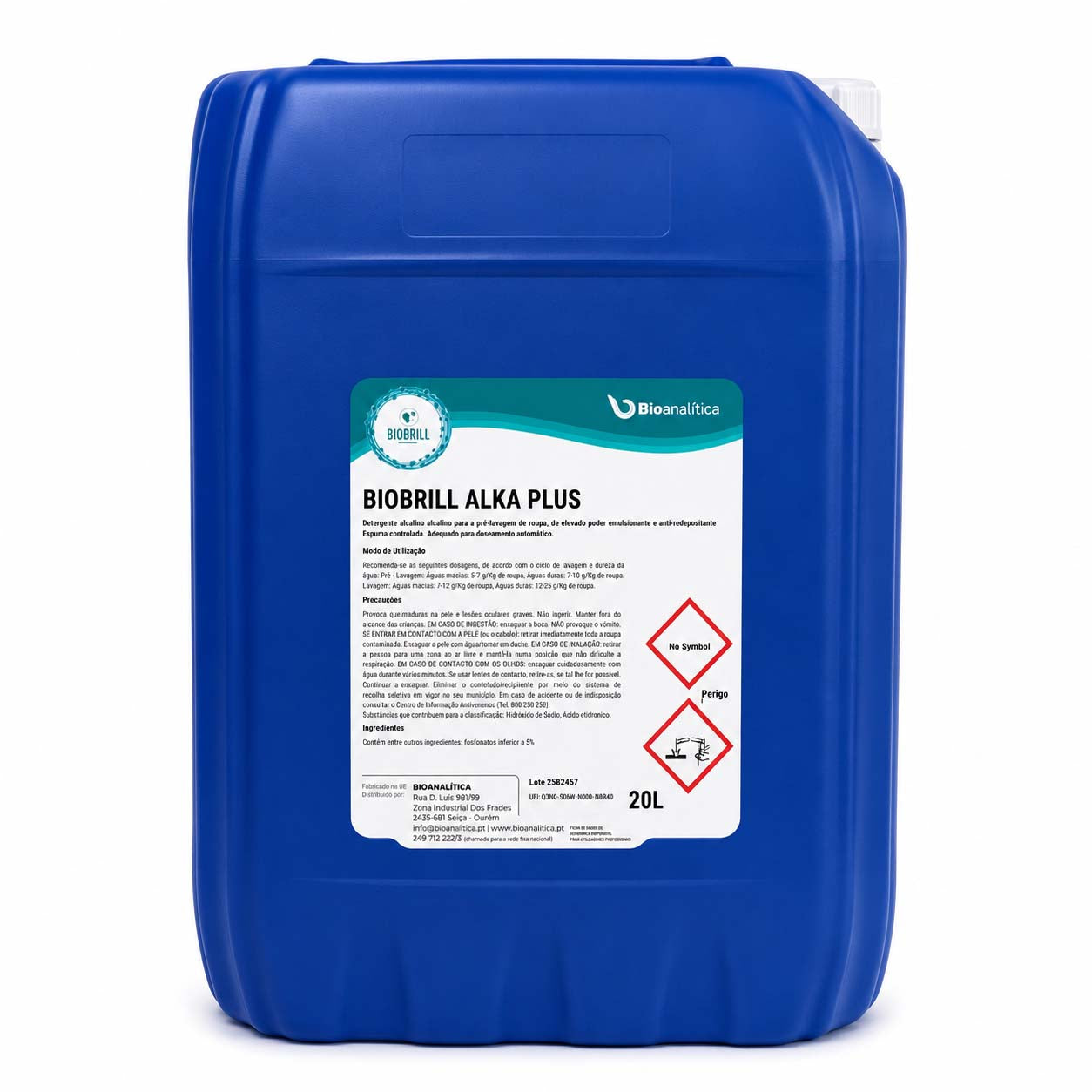 BIOBRILL ALKA PLUS - Aditivo Alcalino 20L