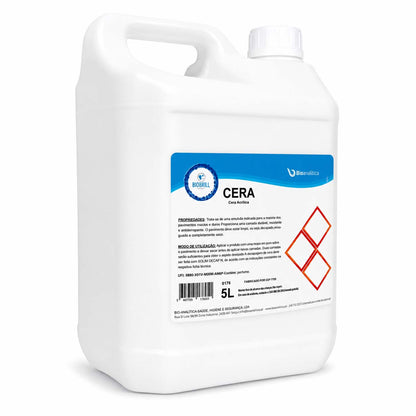 BioBrill Cera – Cera Protetora para Pavimentos Duros e Macios com Acabamento Durável 5L