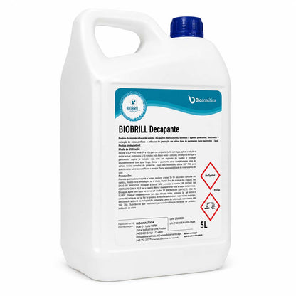 BioBrill Decapante – Removedor de Ceras Acrílicas para Pavimentos 5L