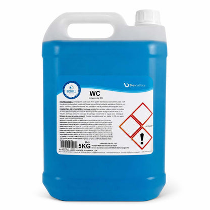BioBrill WC – Detergente Líquido Viscoso para Limpeza de Sanitas e Urinóis 5L