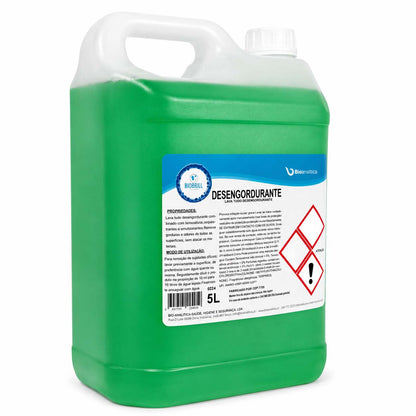 BioBrill Desengordurante – Detergente Desengordurante Multisuperfícies para Limpeza Geral 5L