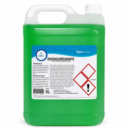 BioBrill Desengordurante – Detergente Desengordurante Multisuperfícies para Limpeza Geral 5L