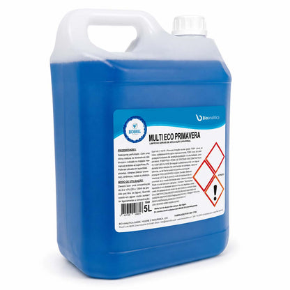 BioBrill Multi Eco Primavera – Detergente Multisuperfícies para Limpeza Geral Perfumado 5L