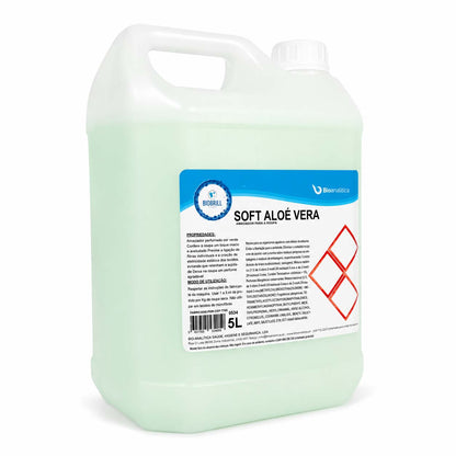 BioBrill Soft Aloe Vera – Amaciador de Roupa Perfumado para Lavandaria Profissional 5L